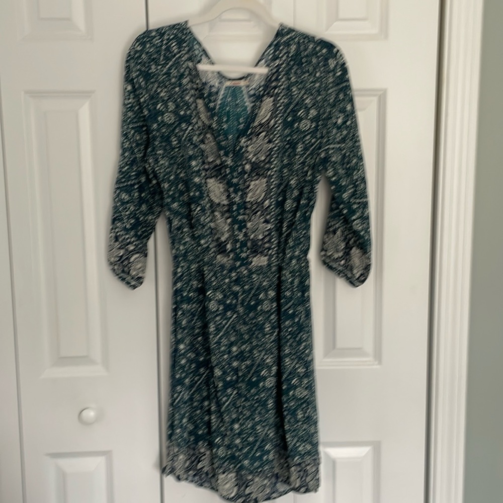 Gorgeous silk Faherty dress